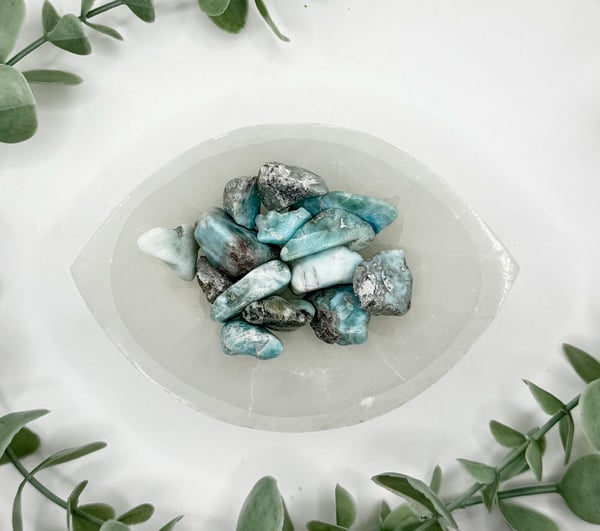 Small Larimar Tumbles