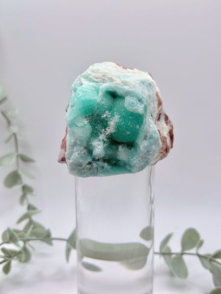 Blue Aragonite Specimen