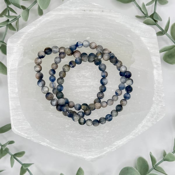 6mm Blue Kyanite Bracelet