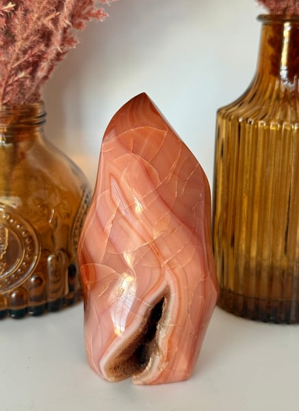 Carnelian Agate Flame