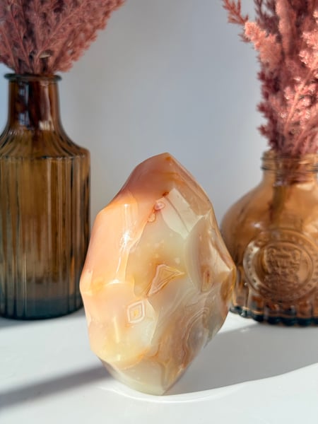 Carnelian Agate Flame