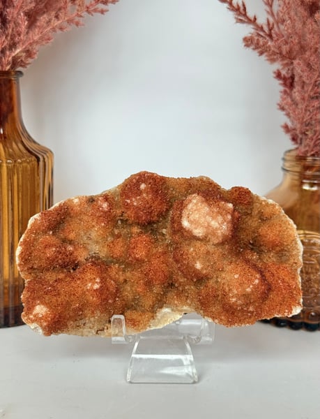 Hematite Included Quartz Stalactites