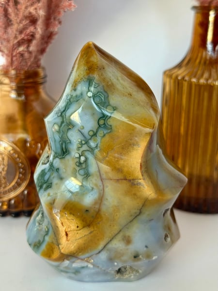 Polychrome Jasper Flame