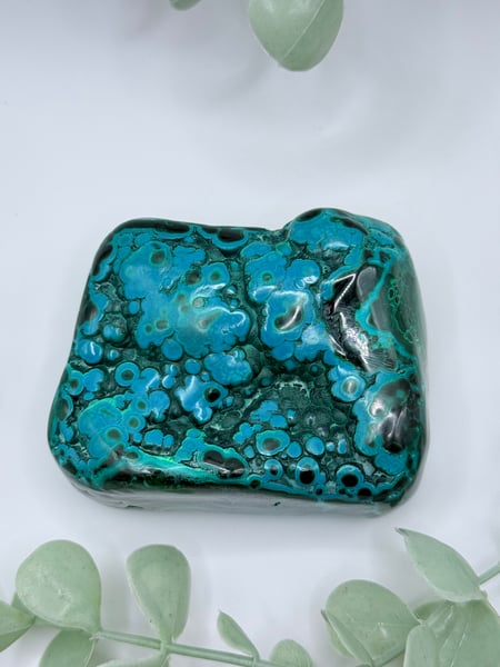 Polished Malachite & Chrysocolla - Congo