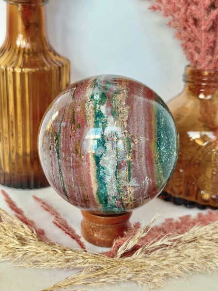 Sea Jasper Sphere