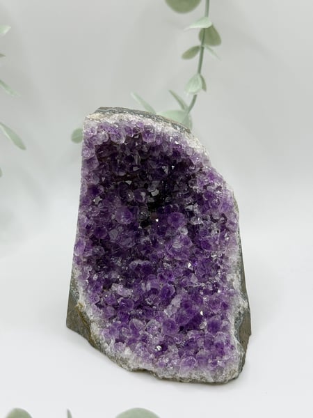 Amethyst Cluster On Cut Base - Small