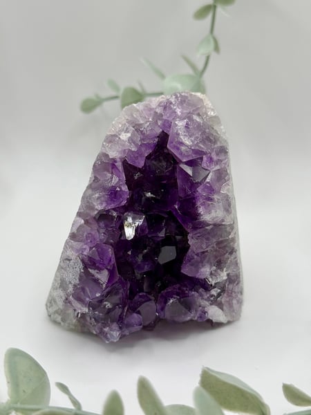 Amethyst Cluster On Cut Base - Small  Amanda