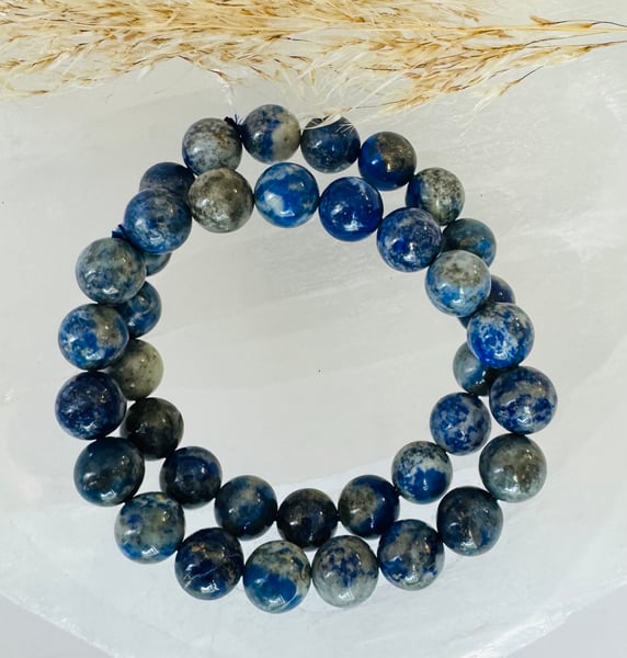 10mm Lapis Lazuli Bracelet