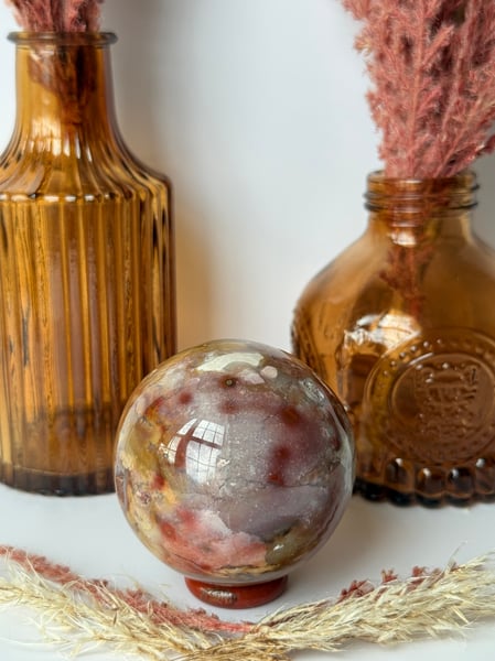 Sea Jasper Sphere