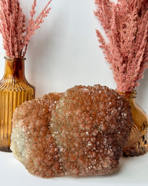 Red Missouri Druzy Quartz