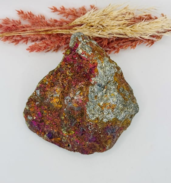 Peacock Ore (Chalcopyrite)