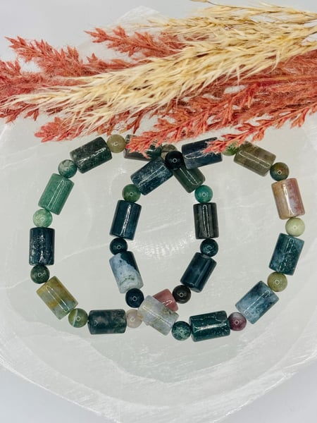 Moss Agate Bracelet