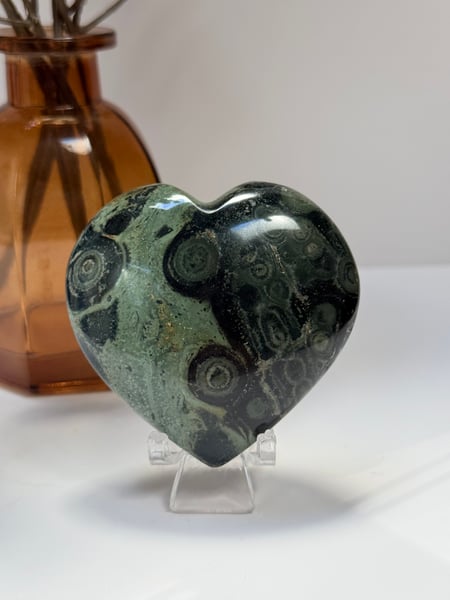 Kambaba Jasper Heart