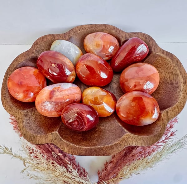 Carnelian Palmstone